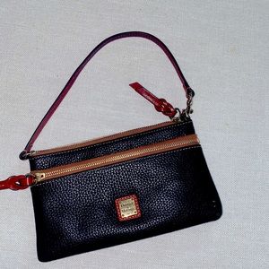Dooney & Bourke Navy Leather Like New